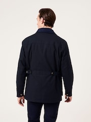 Skopes Blue Ribble Showerproof Wax Jacket - Image 4 of 10