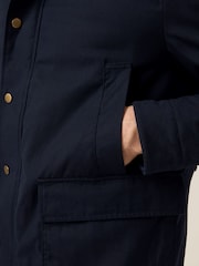 Skopes Blue Ribble Showerproof Wax Jacket - Image 7 of 10