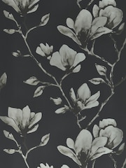 Harlequin OnyxSilver Lotus Wide Width Purity Edit 10M Wallpaper - Image 2 of 2