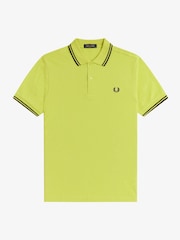 Fred Perry Green Tipped Polo Shirt - Image 5 of 5