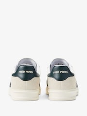 Fred Perry B4 Textured Poly Suede Trainers - Bild 5 von 5