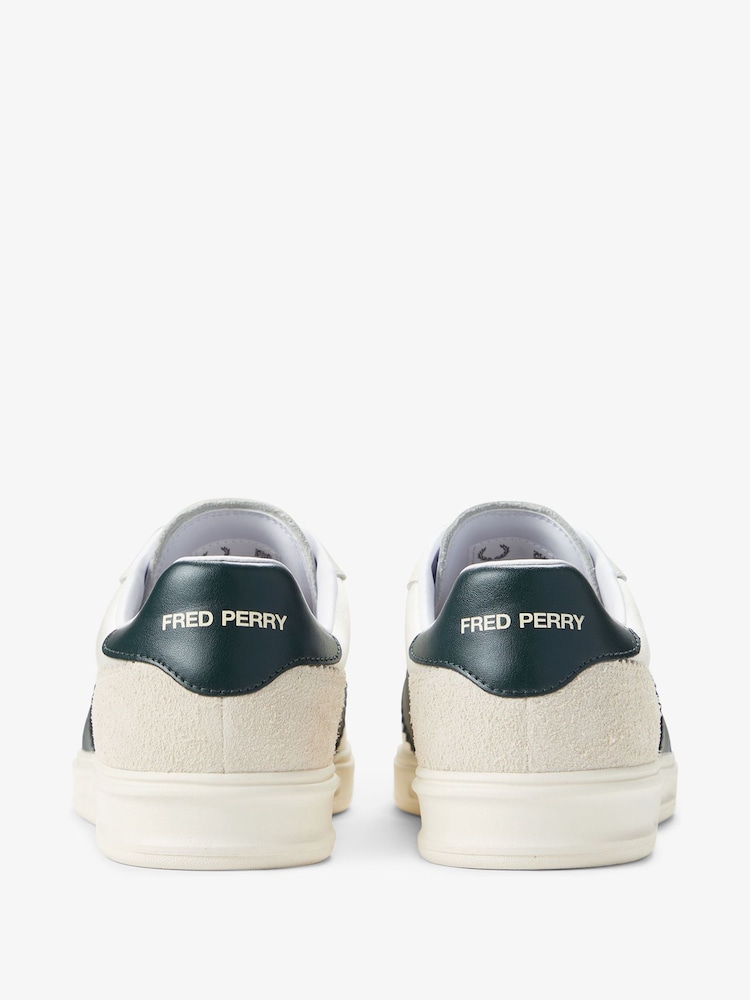 Fred Perry B4 Textured Poly Suede Trainers - Bild 5 von 5