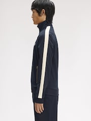 Fred Perry Blue Cable Taped Track Jacket - Image 3 of 5