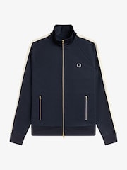 Fred Perry Blue Cable Taped Track Jacket - Image 4 of 5