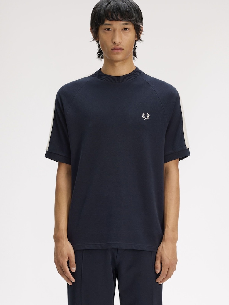 Fred Perry Cable Taped T-Shirt - Εικόνα 1 από 5
