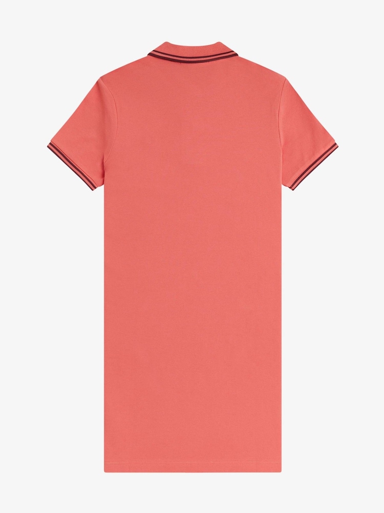 Fred Perry Pink The Twin Tipped Dress - Image 2 of 2