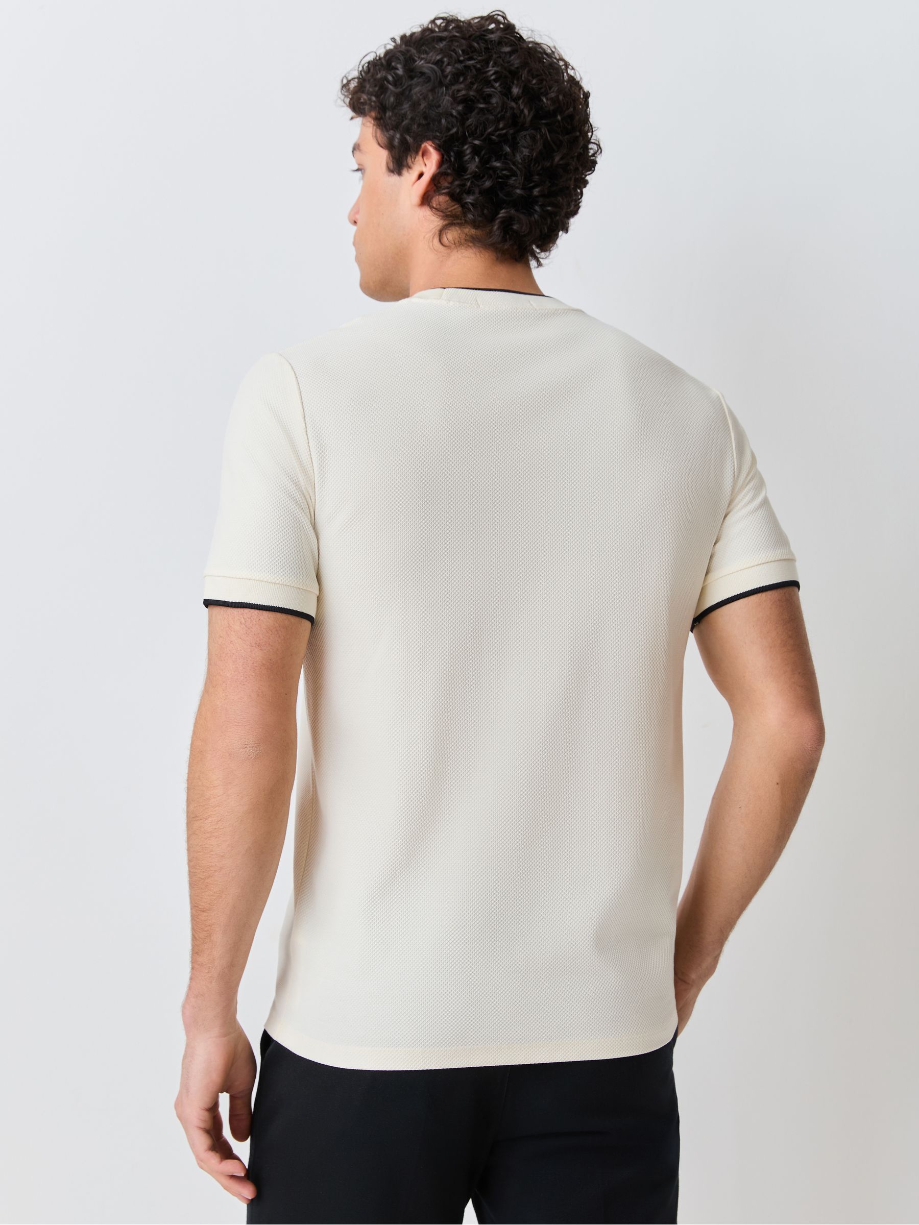 Buy Fred Perry Cream Pocket Detail Pique T-Shirt from Next USA