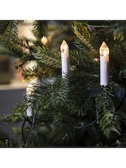 Lights4fun 50 LED Christmas Tree Clip-On Candle Lights - Image 1 of 4