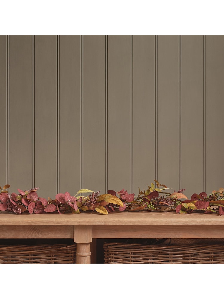 Lights4fun 1.5m Pre Lit Autumn Winter Full Garland - Image 2 of 4 Lights4fun 1.5m Pre Lit Autumn Winter Full Garland - Image 2 of 4