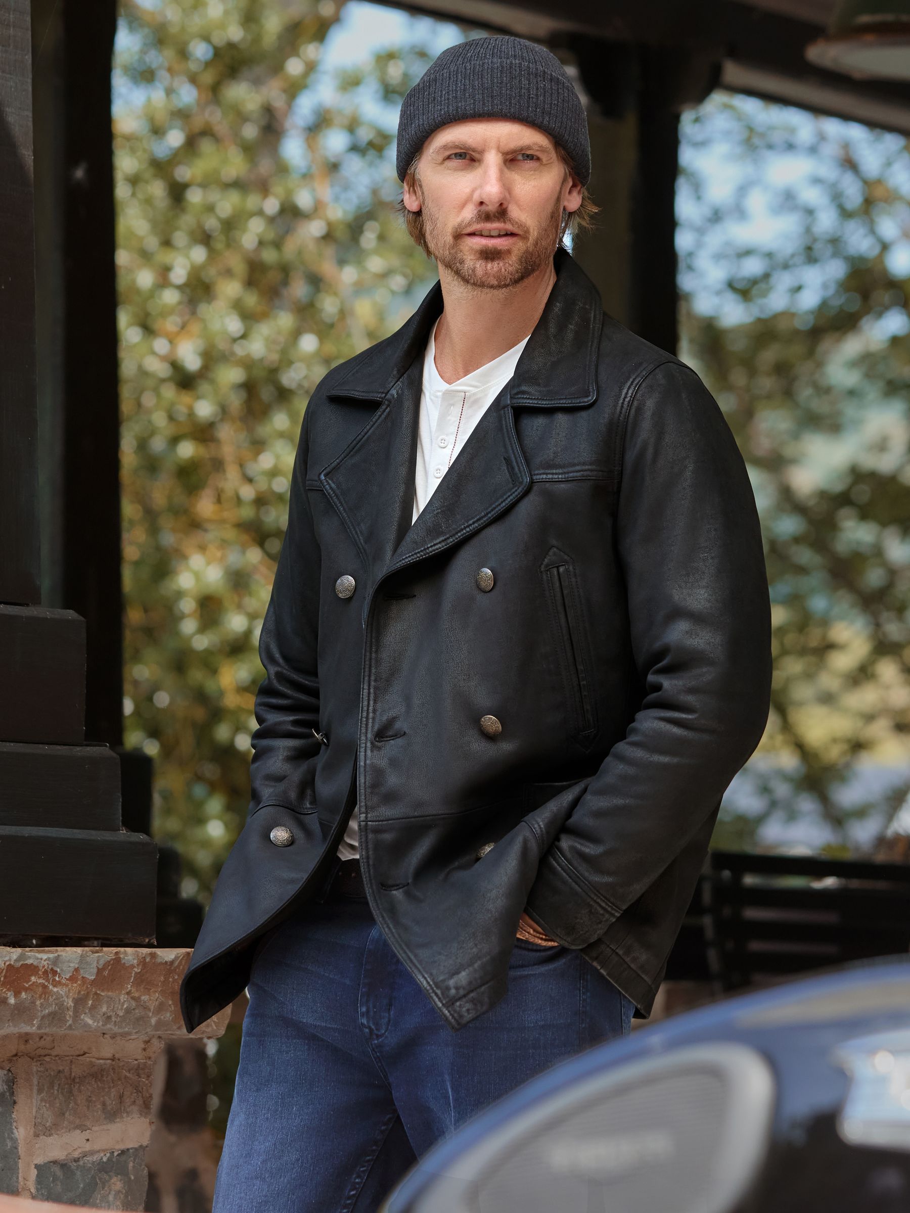 Buy Joe Browns Black Nubuck Double Breasted Leather Coat from Next