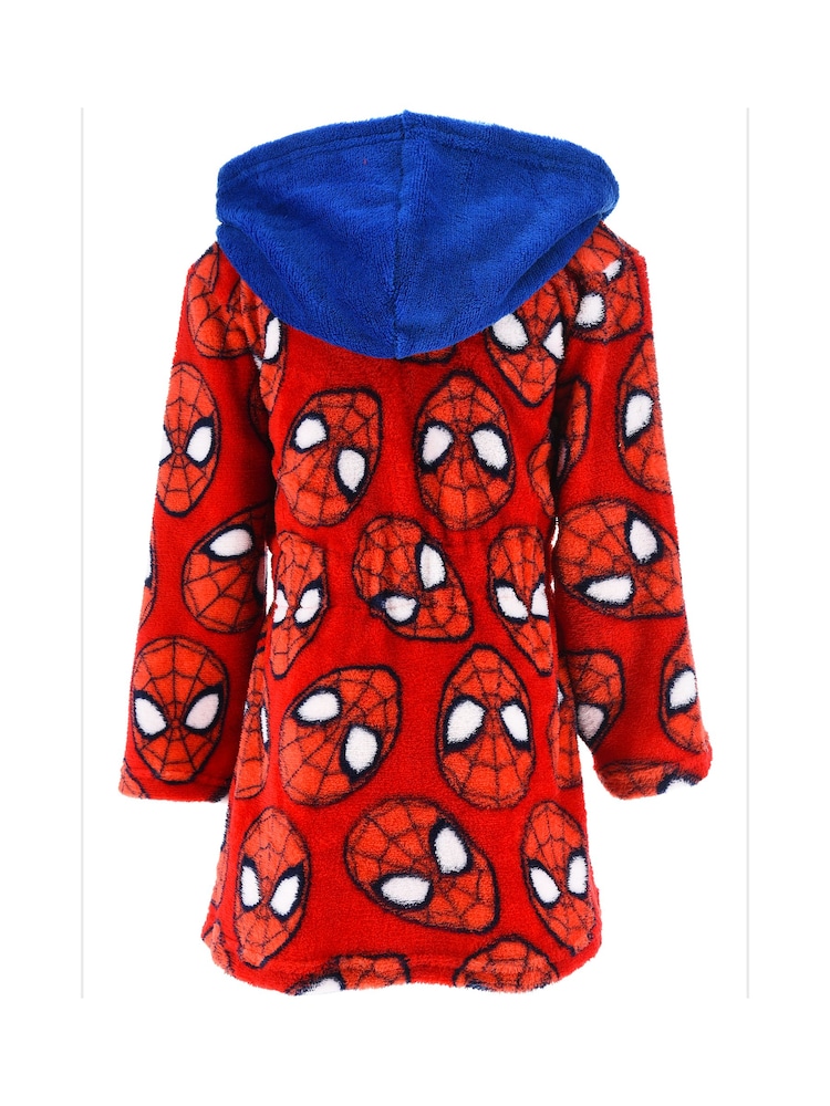 Brands In Red Marvel Spider-Man Face Pyjamas - Image 2 of 3 Brands In Red Marvel Spider-Man Face Pyjamas - Image 2 of 3