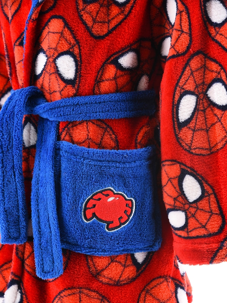 Brands In Red Marvel Spider-Man Face Pyjamas - Image 3 of 3 Brands In Red Marvel Spider-Man Face Pyjamas - Image 3 of 3