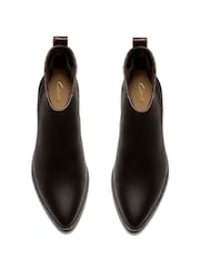 Clarks Brown Morzine Top Boots - Image 4 of 6