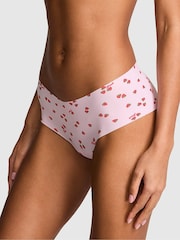 Victoria's Secret PINK Pink Tulip Strawberry Print Cheeky No Show Knickers - Image 1 of 2