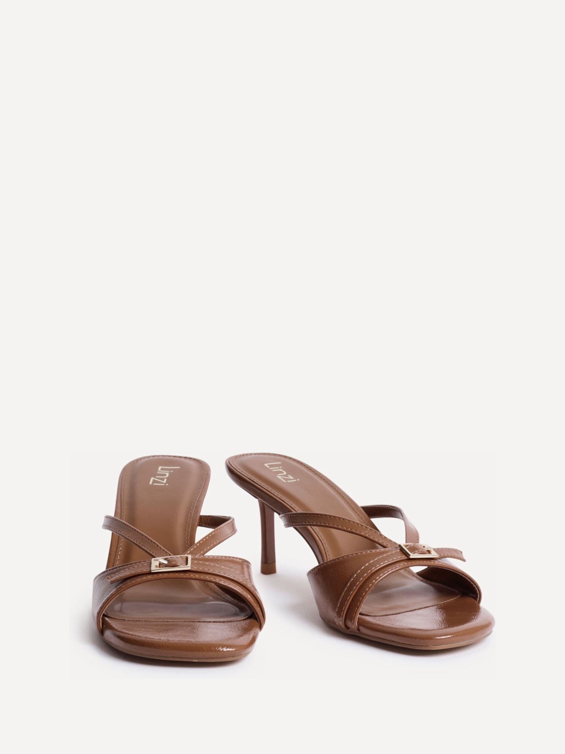 Comprar Castanho - Linzi News Mules Salto Agulha from Next Brazil