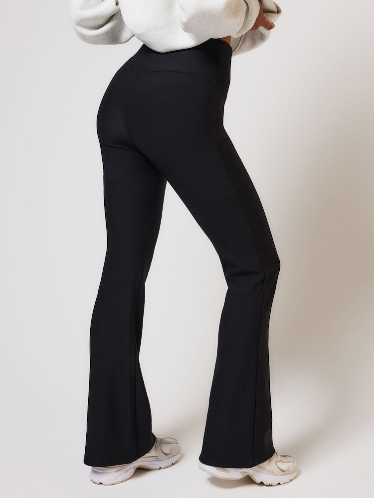 LOVALL Black Winter Flare Regular Leggings - Image 2 of 5