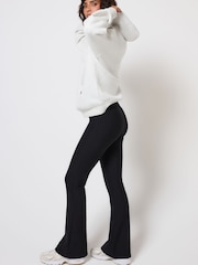 LOVALL Black Winter Flare Regular Leggings - Image 4 of 5