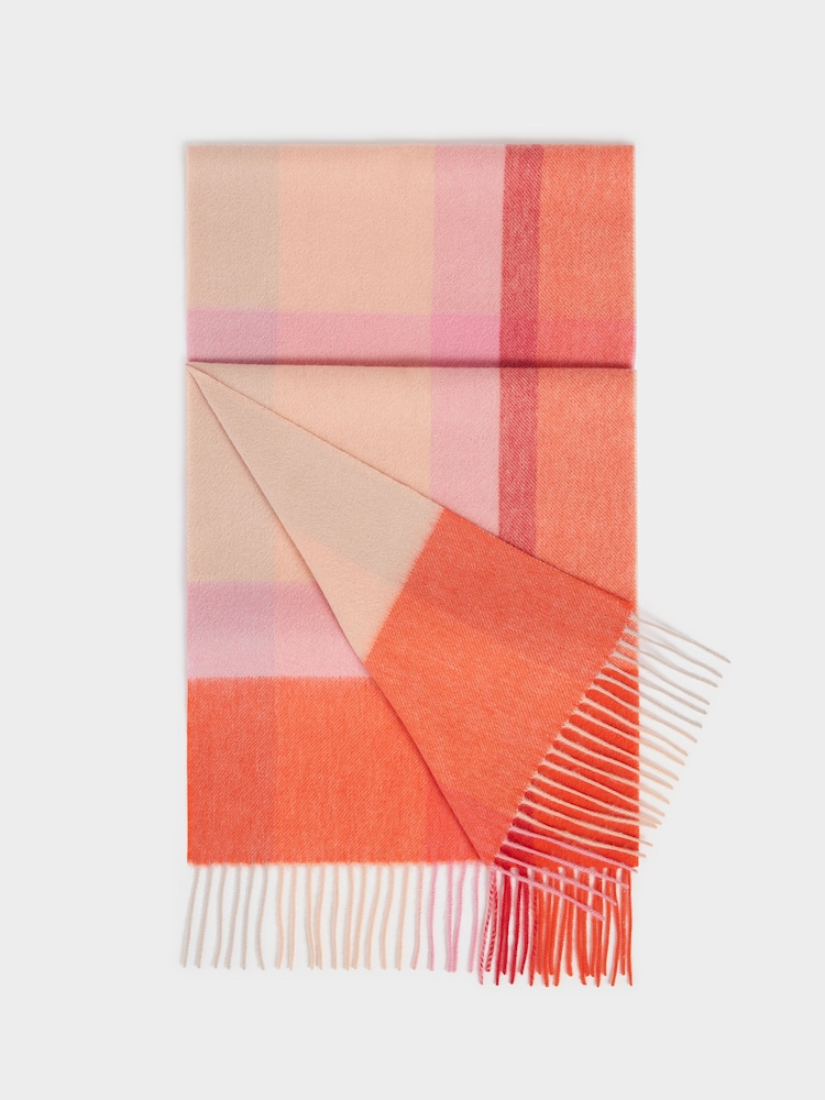 Osprey London The Skye Cashmere Blend Scarf - Image 2 of 5 Osprey London The Skye Cashmere Blend Scarf - Image 2 of 5
