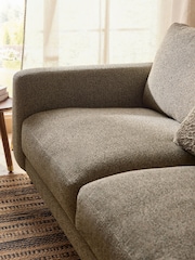 Chunky Marl Olive Green Landon 3 Seater Sofa - Image 2 of 10