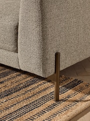 Chunky Marl Olive Green Landon 3 Seater Sofa - Image 3 of 10
