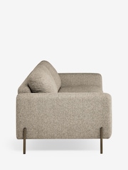 Chunky Marl Olive Green Landon 3 Seater Sofa - Image 8 of 10