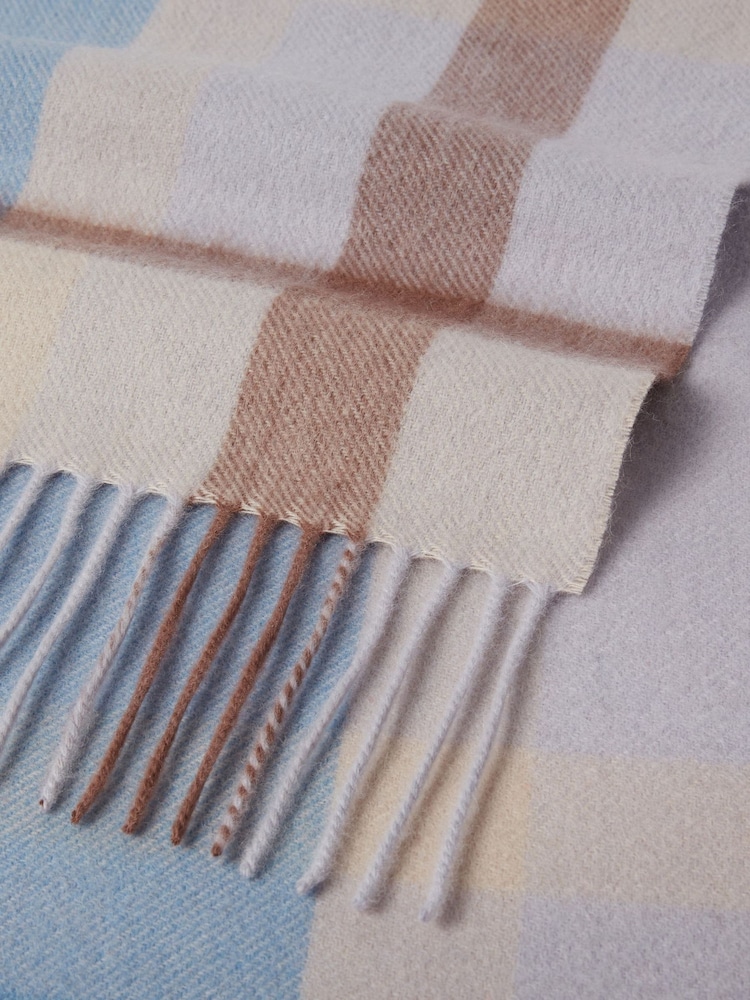 Osprey London The Skye Cashmere Blend Scarf - Image 5 of 5 Osprey London The Skye Cashmere Blend Scarf - Image 5 of 5