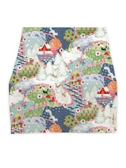 Cath Kidston Blue Christmas Journey Table Runner - Image 2 of 2