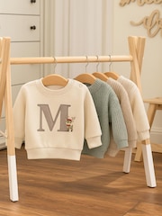 Ruff Cubs Kidswear Christmas Reindeer Monogram Sweatshirt - Image 1 of 1