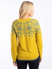 Weird Fish Miska Fair Isle Pattern Jumper - Imagen 2 de 8