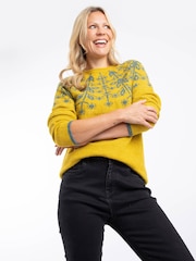 Weird Fish Miska Fair Isle Pattern Jumper - Imagen 3 de 8