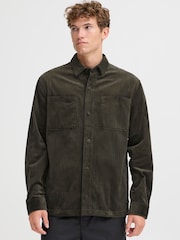 Casual Friday Green NOR Corduroy Overshirt - Image 1 of 8