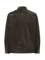 Casual Friday Green NOR Corduroy Overshirt - Image 7 of 8