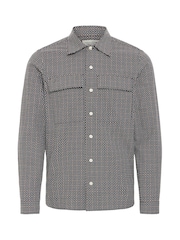 Casual Friday Black Cfborgh Geometric Jacquard Shirt - Image 6 of 8