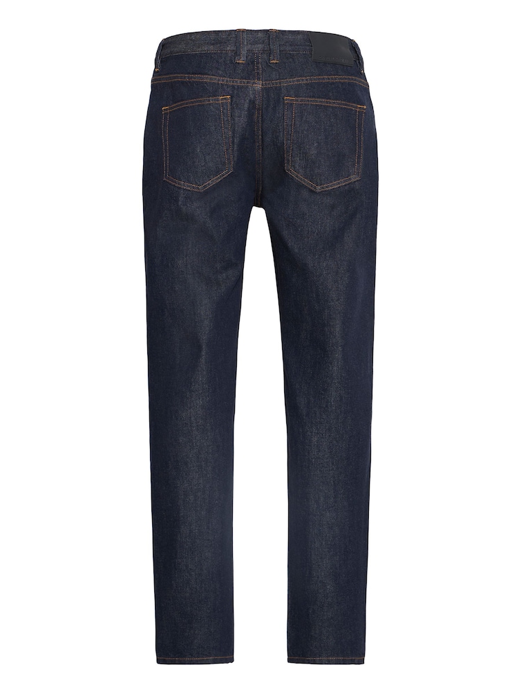 Casual Friday Blue CKARUP Regular Fit Selvedge Denim Jeans - Image 8 of 8 Casual Friday Blue CKARUP Regular Fit Selvedge Denim Jeans - Image 8 of 8