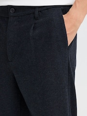 Casual Friday Blue CFMARC Relaxed Fit Soft Touch Trousers - Image 4 of 8