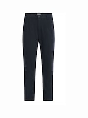 Casual Friday Blue CFMARC Relaxed Fit Soft Touch Trousers - Image 7 of 8