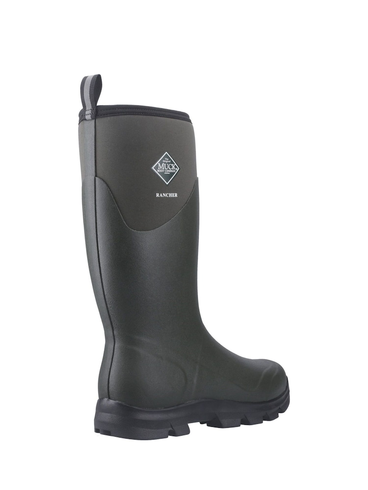 Muck Boots Green Rancher Wellingtons - Image 4 of 4 Muck Boots Green Rancher Wellingtons - Image 4 of 4