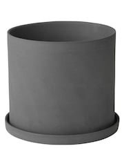 blomus Pewter NONA Herb Pot - Image 1 of 2