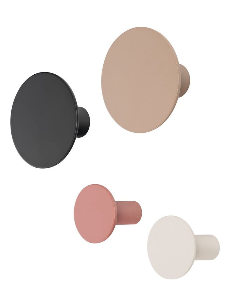 blomus 4 Piece PONTO Wall Hooks Set - Image 1 of 1 blomus 4 Piece PONTO Wall Hooks Set - Image 1 of 1