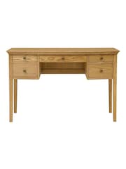 Cotswold Company Natural Winchcombe Oiled Oak Dressing Table - Image 2 of 5