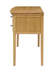 Cotswold Company Natural Winchcombe Oiled Oak Dressing Table - Image 3 of 5