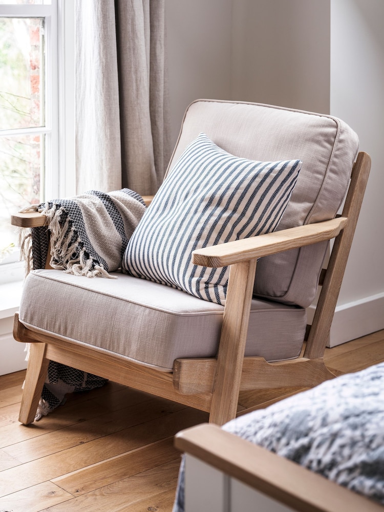 Cotswold Company Natural Broadwell Armchair - Image 1 of 6 Cotswold Company Natural Broadwell Armchair - Image 1 of 6