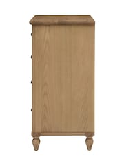 Cotswold Company Rustic Elkstone Mellow Oak 4 Drawer Chest - Image 3 of 6