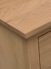 Cotswold Company Rustic Elkstone Mellow Oak 4 Drawer Chest - Image 4 of 6