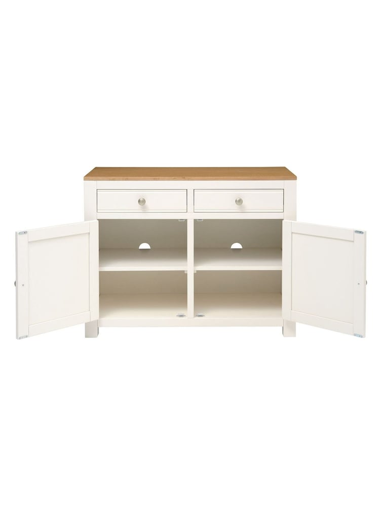 Cotswold Company White Chalford Cupboard - Image 2 of 6 Cotswold Company White Chalford Cupboard - Image 2 of 6