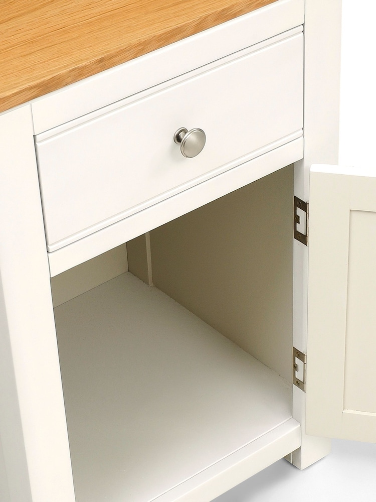 Cotswold Company White Chalford Storage Desk - Image 6 of 6
