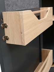 Cotswold Company Dove Grey Chester Hideaway Desk - Image 3 of 6