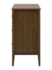 Gallery Home Walnut Bala Wood 3 Drawer Chest - Image 7 of 9