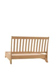 Gallery Home Natural Clayton Oak Veneer 4'6 Bed - Image 4 of 9