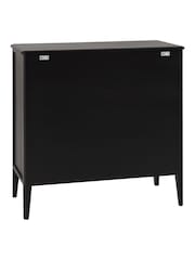Gallery Home Black Alberta Wood 3 Drawer Chest - Image 4 of 7